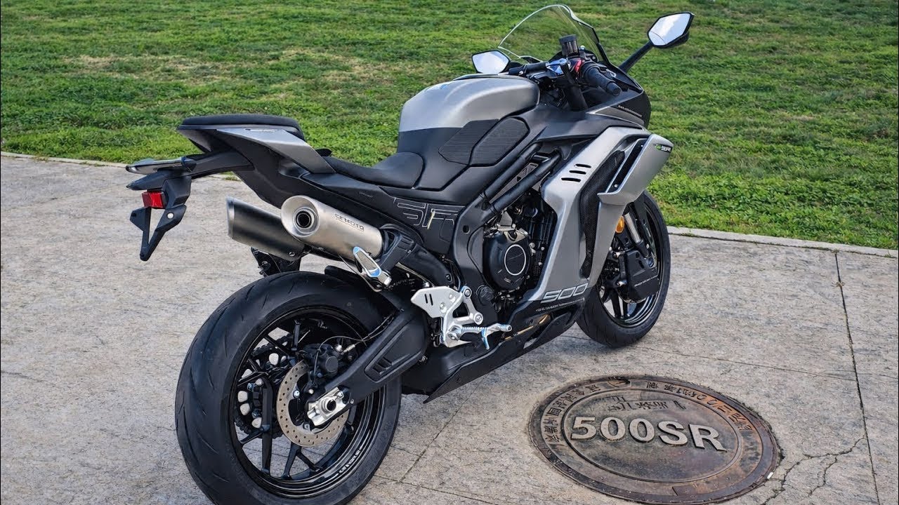 CFMOTO 500SR - Первый тест-драйв | 4K | Английский