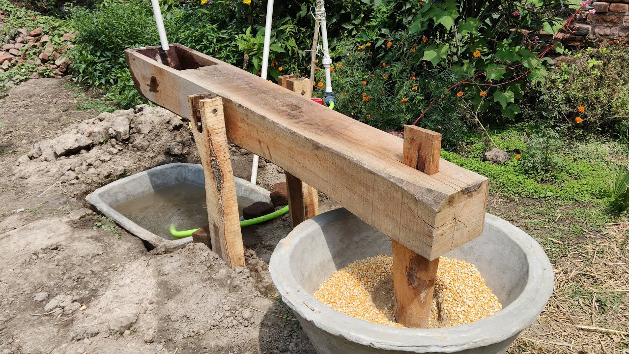 Water Power 🌽 Corn Mill