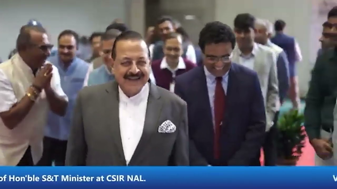 Visit of Dr. Jitendra Singh, Hon'ble Minister for S&T to CSIR NAL