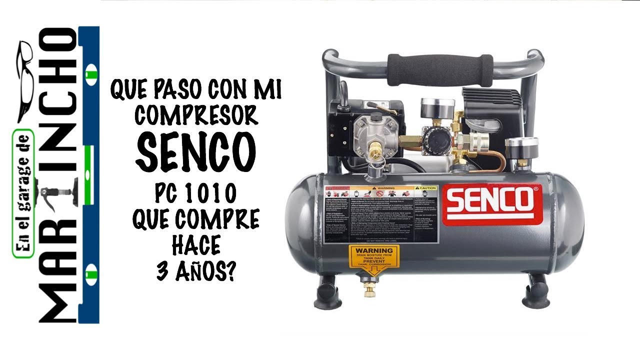 Compresor Senco Pc1010 ( 3 años despues )