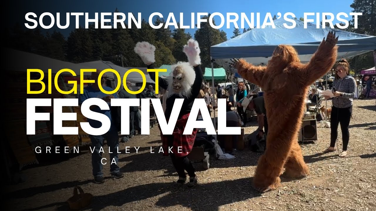 Southern California’s FIRST Bigfoot Festival! | Green Valley Lake Bigfoot Festival 2025