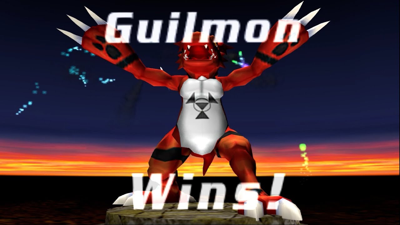 Digimon Rumble Arena 2 - Gameplay PS2 (Guilmon)