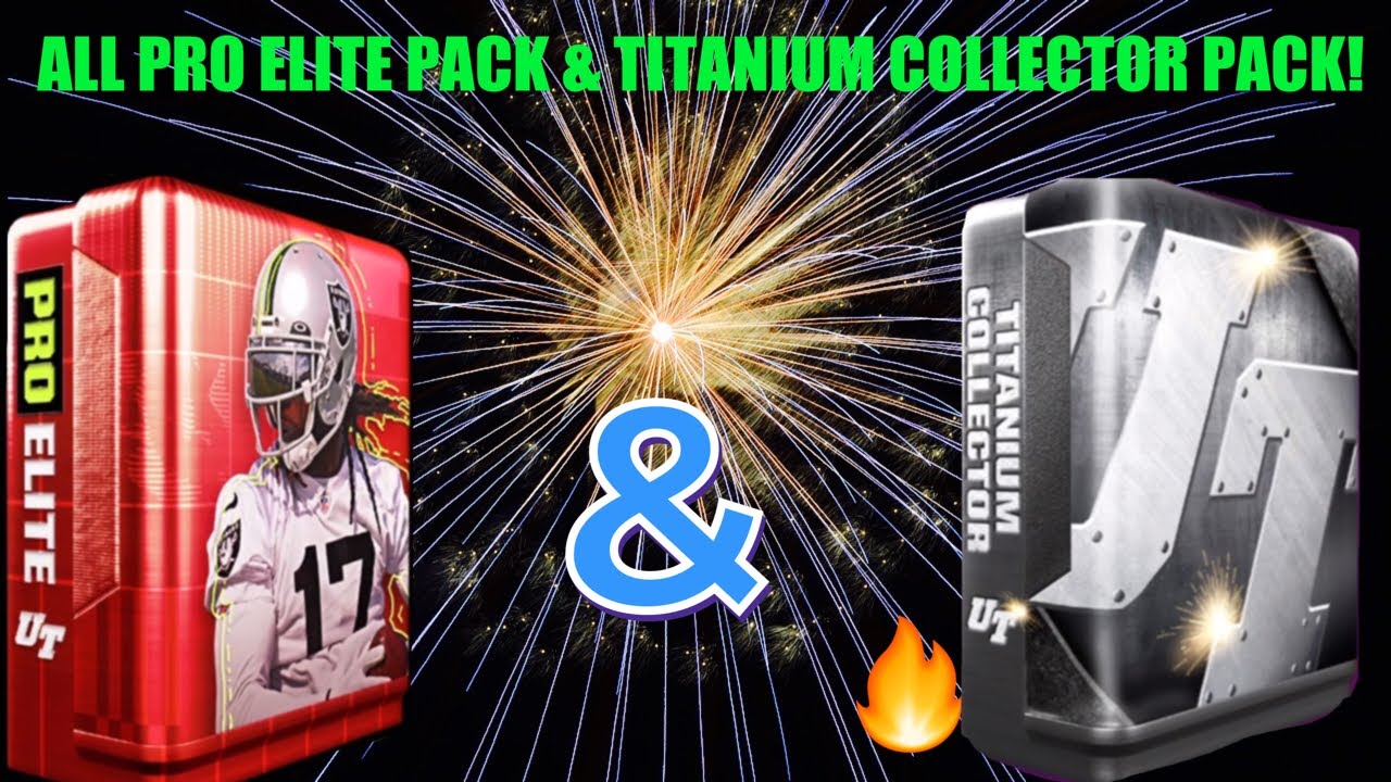 TITANIUM COLLECTOR & PRO ELITE PACK! ARE THESE ANY GOOD?, Madden 23 Ultimate Team
