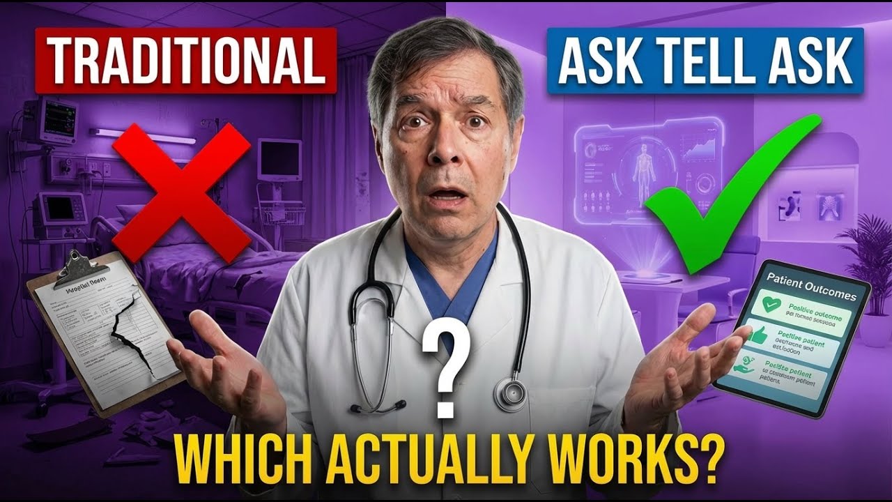 Ask Tell Ask vs Traditional Healthcare: Which Actually Works?