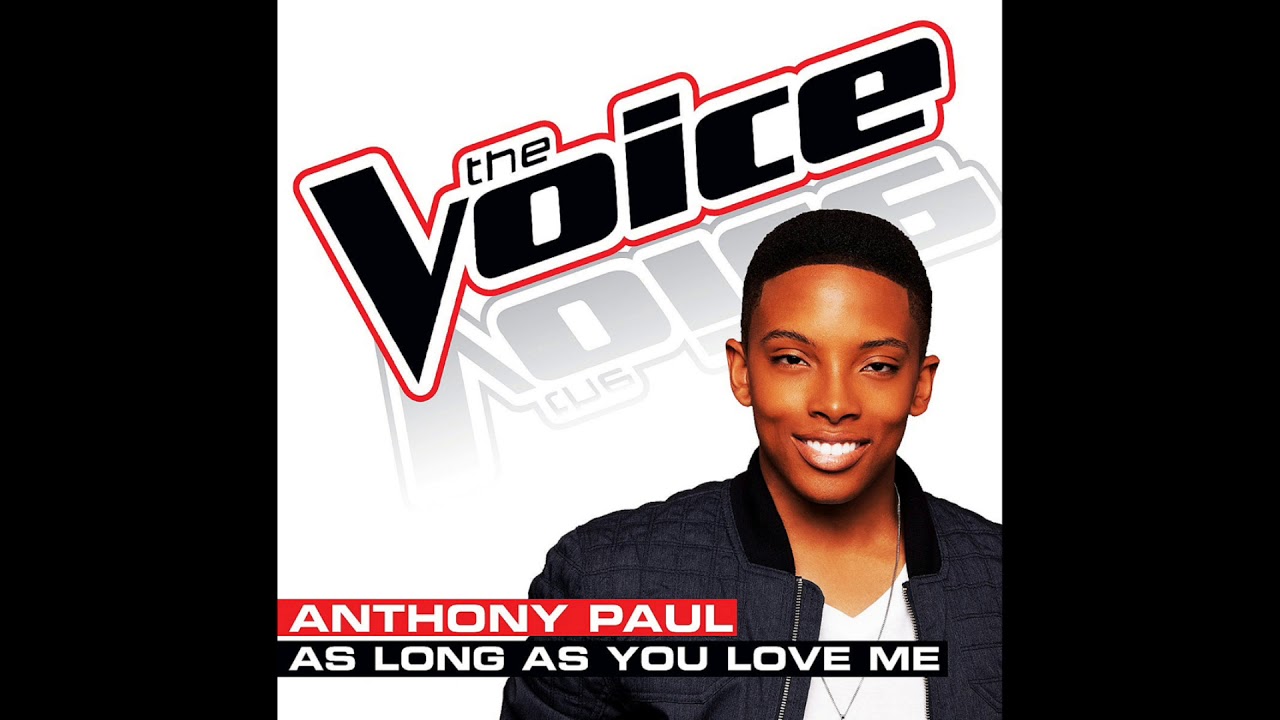 Anthony Paul | As Long As You Love Me | Studio Version | The Voice 5
