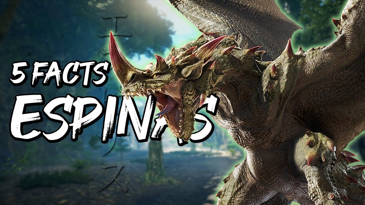 5 ФАКТОВ Эспинаса — история и экология Monster Hunter