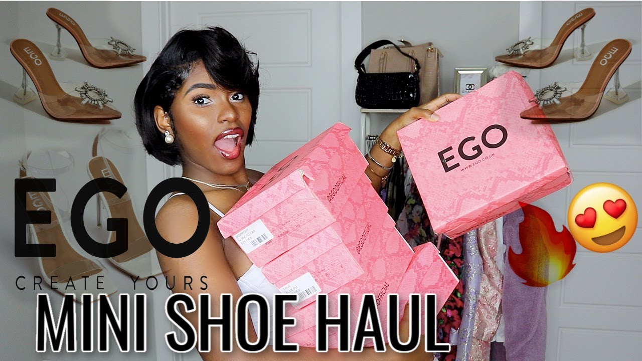 SHOE HAUL FT. EGOSHOES |SPRING INSPIRED 2020 - TRY ON HAUL|  iDESIGN8