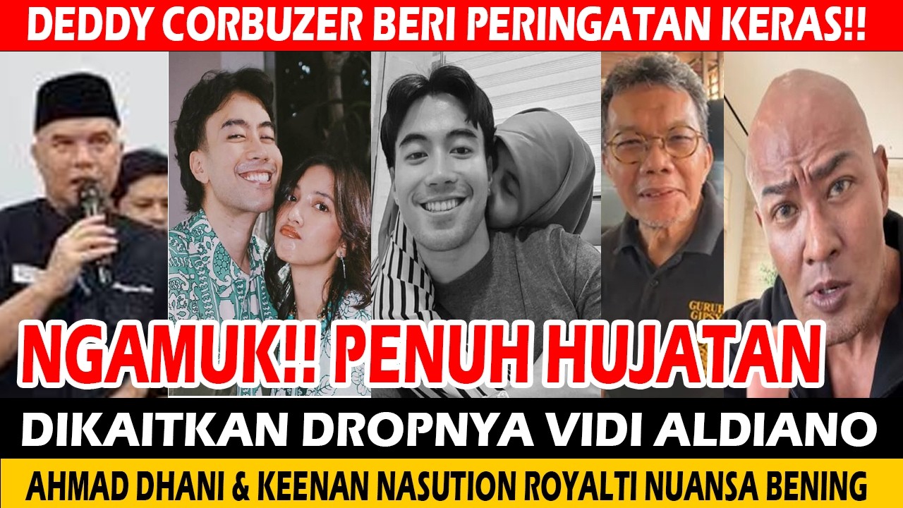 NGAMUK!! Dikaitkan Dropnya Vidi Aldiano Nama Ahmad Dhani & Keenan Nasution ROYALTI NUANSA BENING