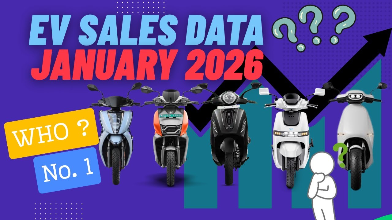 TOP 10 EV Two Wheelers January 2026 | Ola, chetak, bajaj