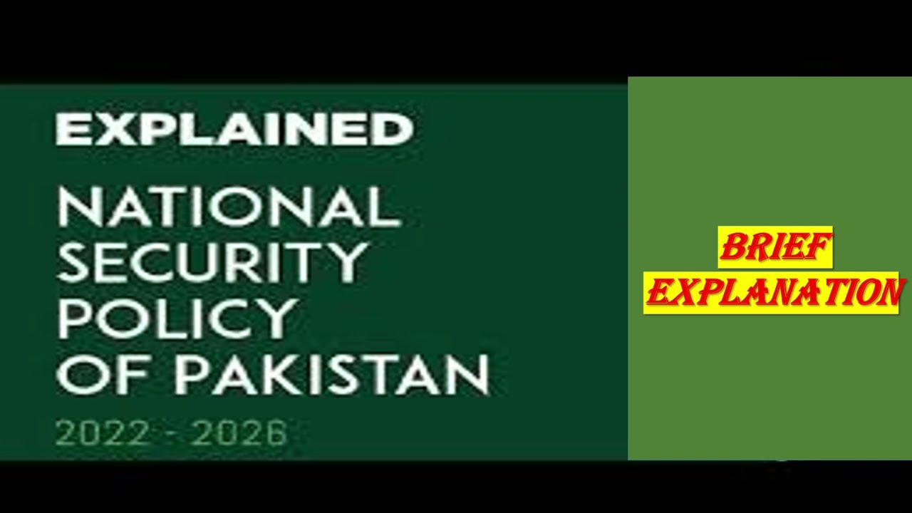 National Security Policy of Pakistan Explained | 2022&ndash;2026 Complete Overview