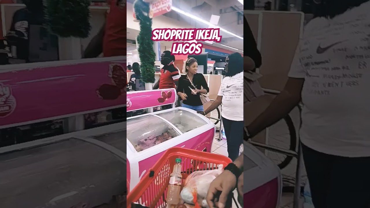 A walk in Shoprite,Ikeja Lagos