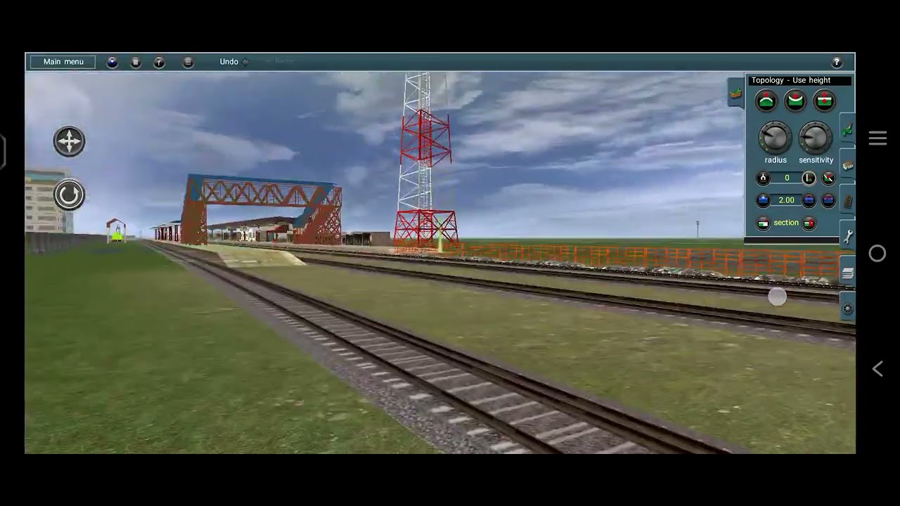 Train z  simulator map create 