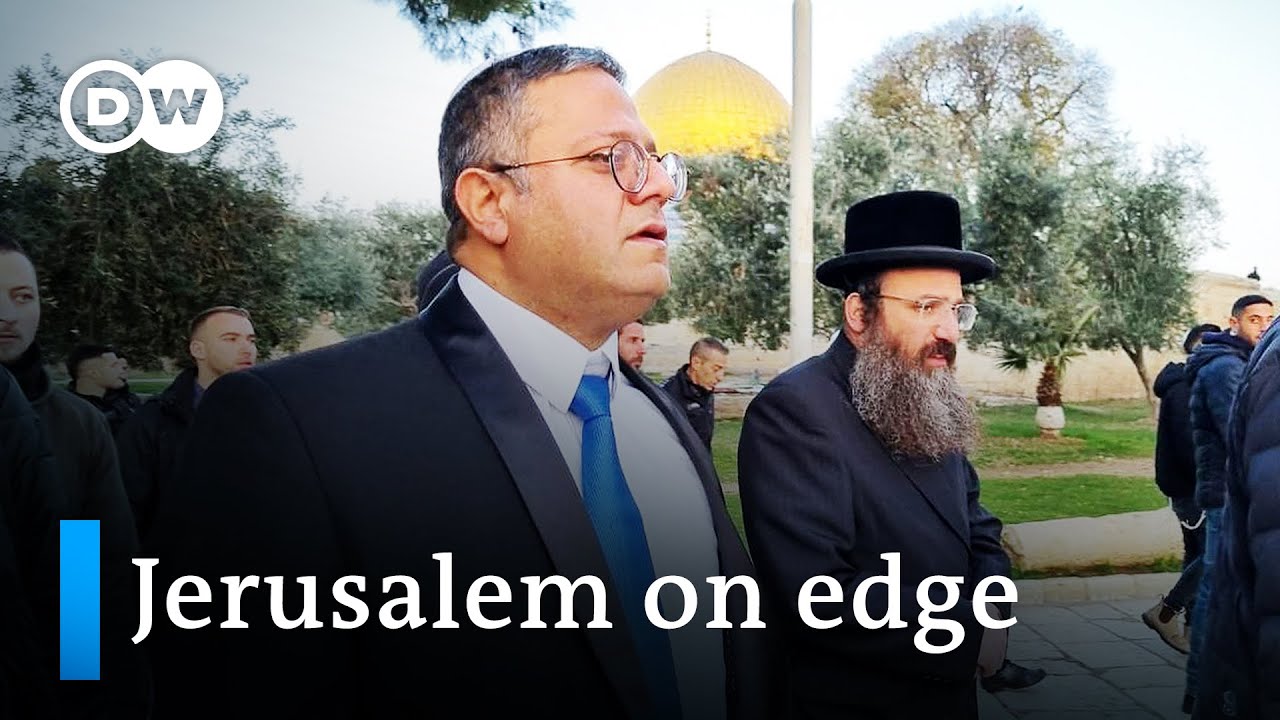 Arab leaders condemn Israeli minister's holy site visit | DW News