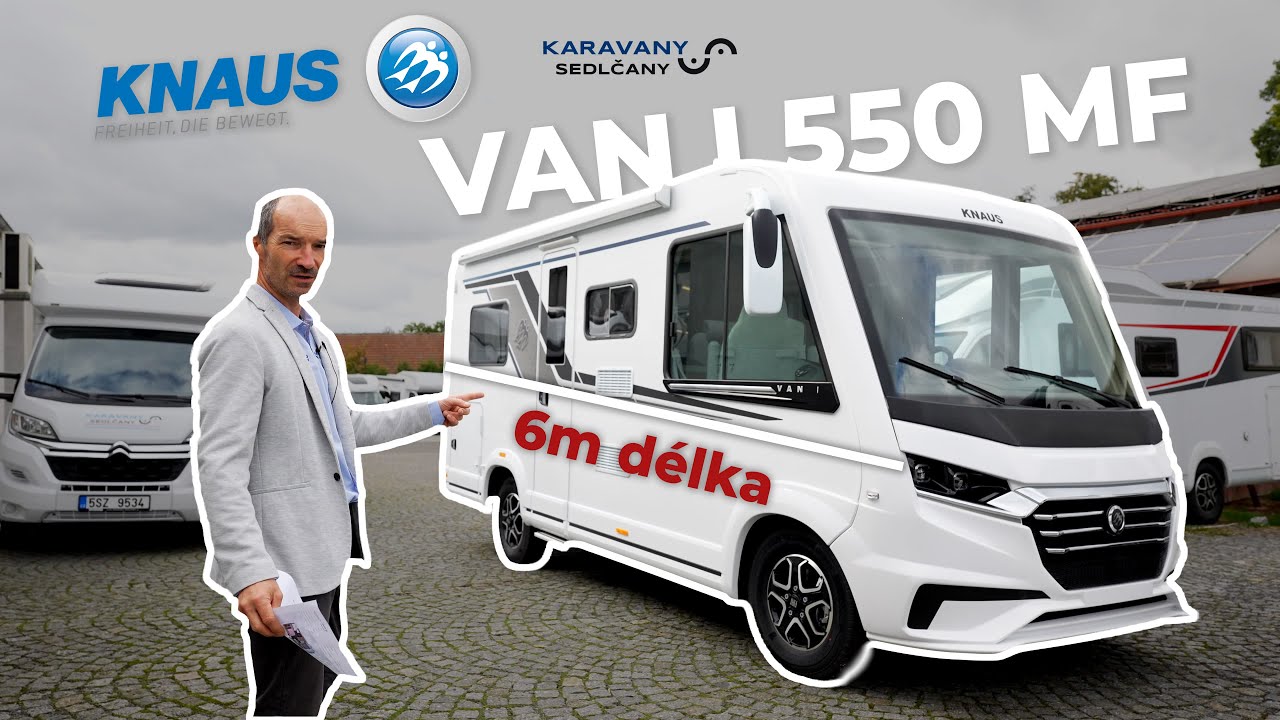 Krátký 6m integráč KNAUS VAN I 550 MF