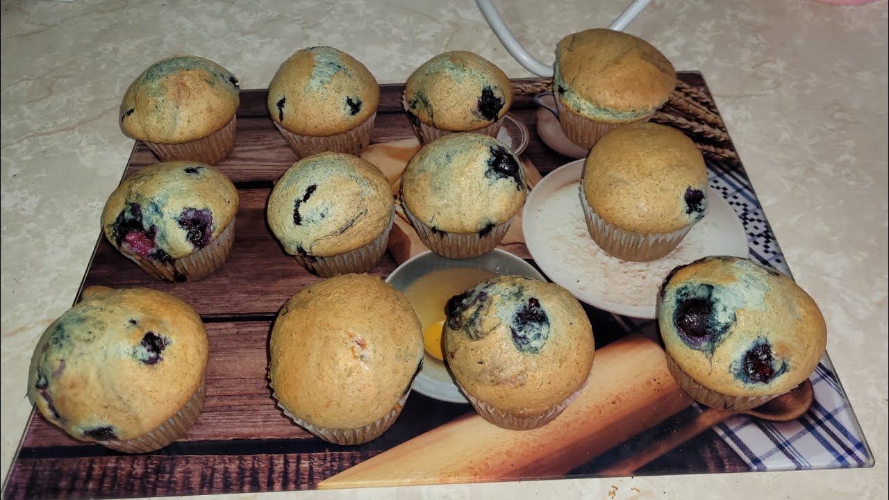 Blueberries Muffins 🫐 