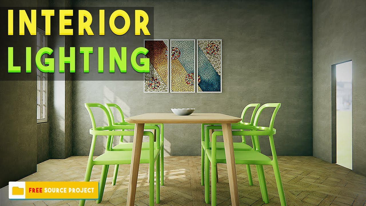 REALISTIC INTERIOR LIGHTING using HDRP  | Full Archviz Workflow
