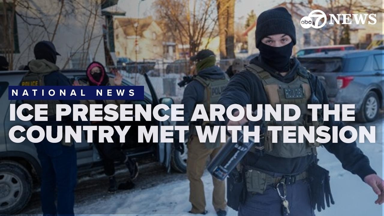 Tensions over ICE activity rise around the country