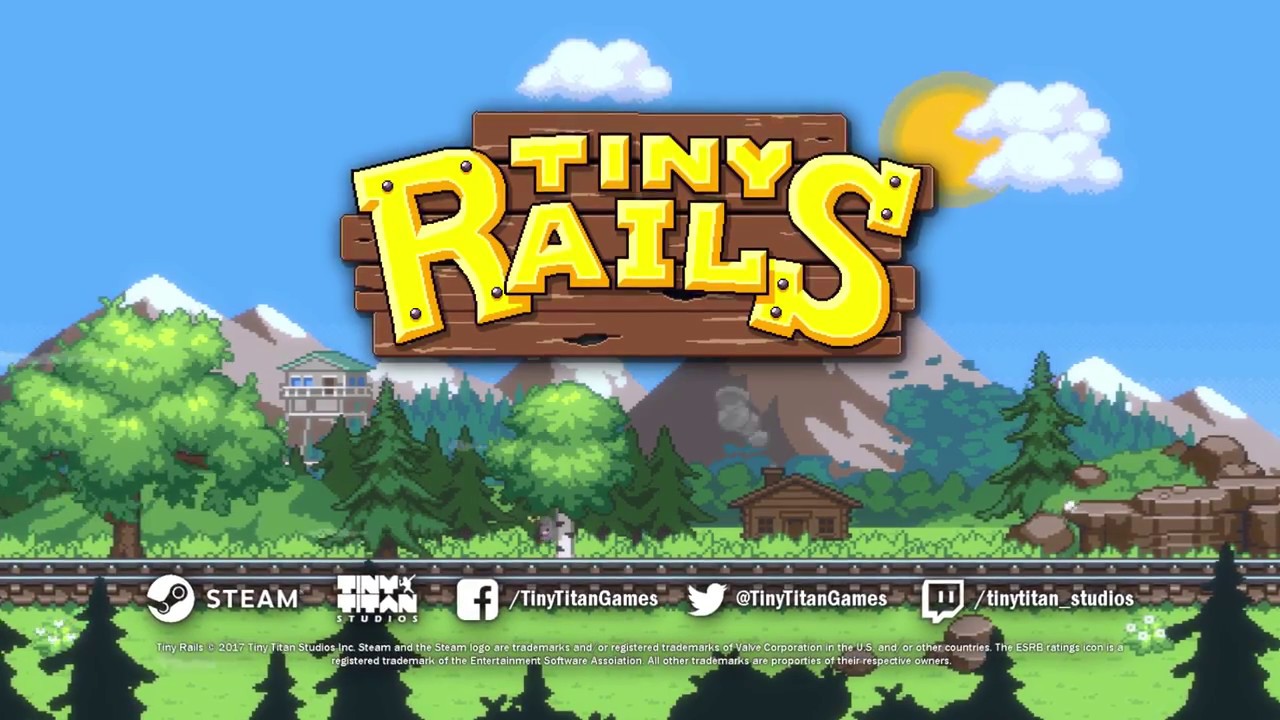 Tiny Rails! Steam Launch Trailer!