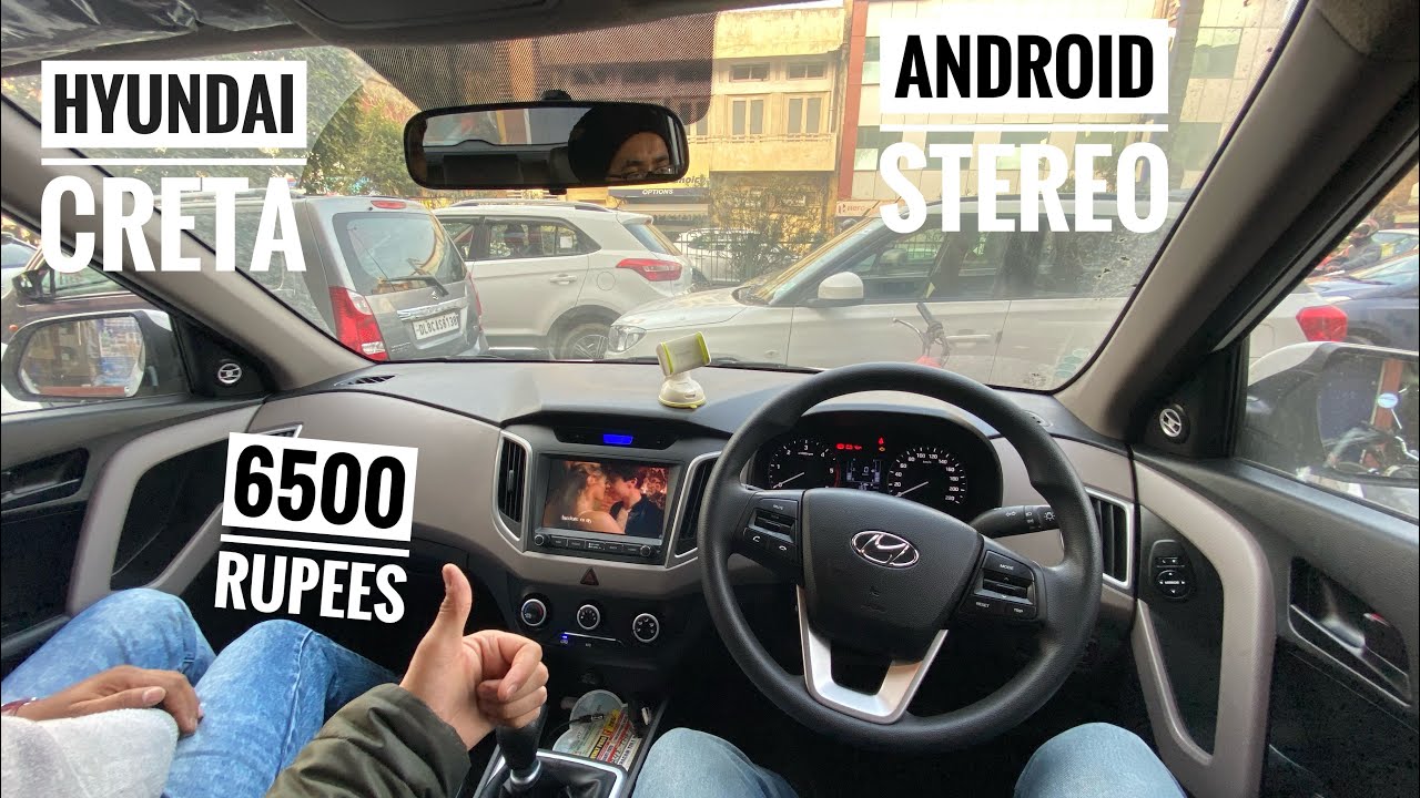 Hyundai Creta Android Stereo For 6500 Rupees | 2020 Hyundai Creta | Hyundai Creta Tesla | Musafir