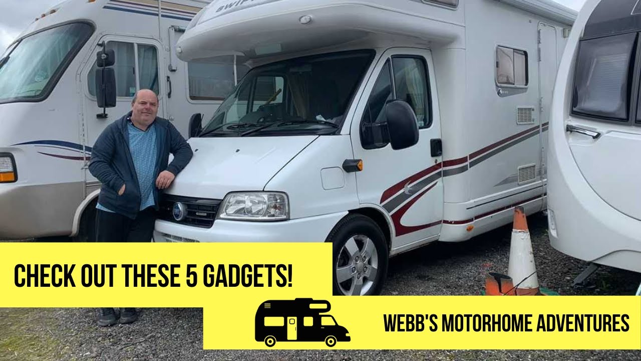 Check out these 5 must have motorhome gadgets! | Webb&rsquo;s Motorhome Adventures