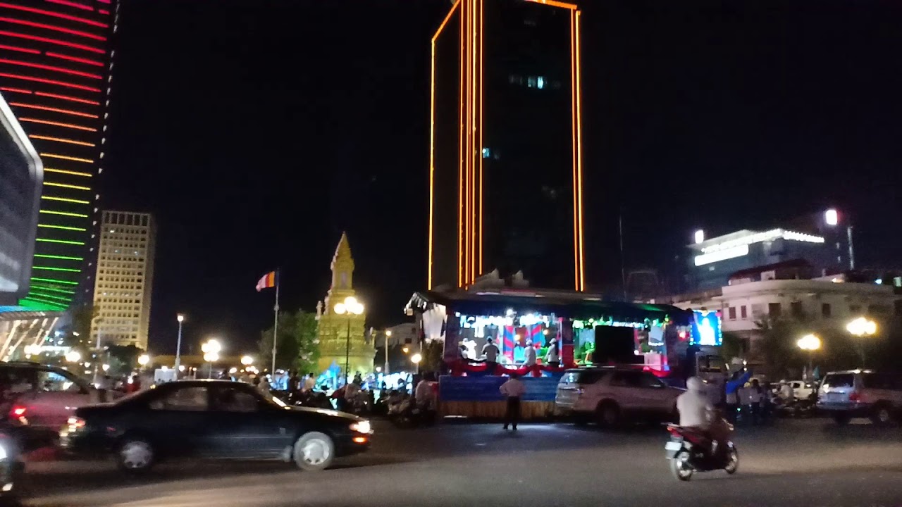Phnon Penh Tallest building light style view