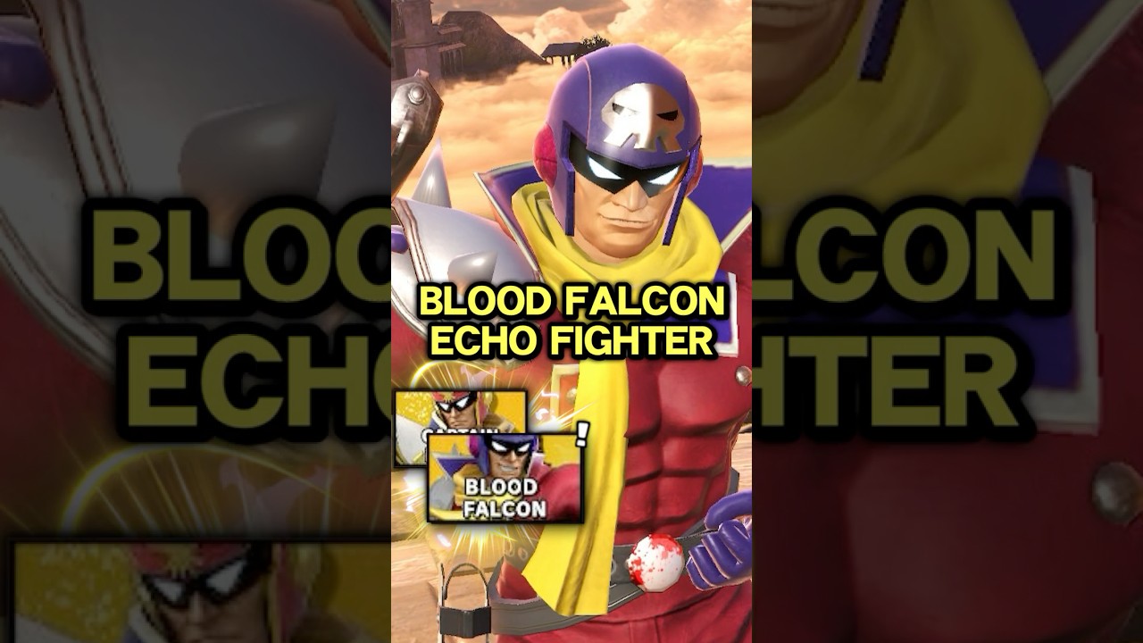 What if Captain Falcon had an Echo Fighter? (Blood Falcon Mod Showcase) #supersmashbrosultimate
