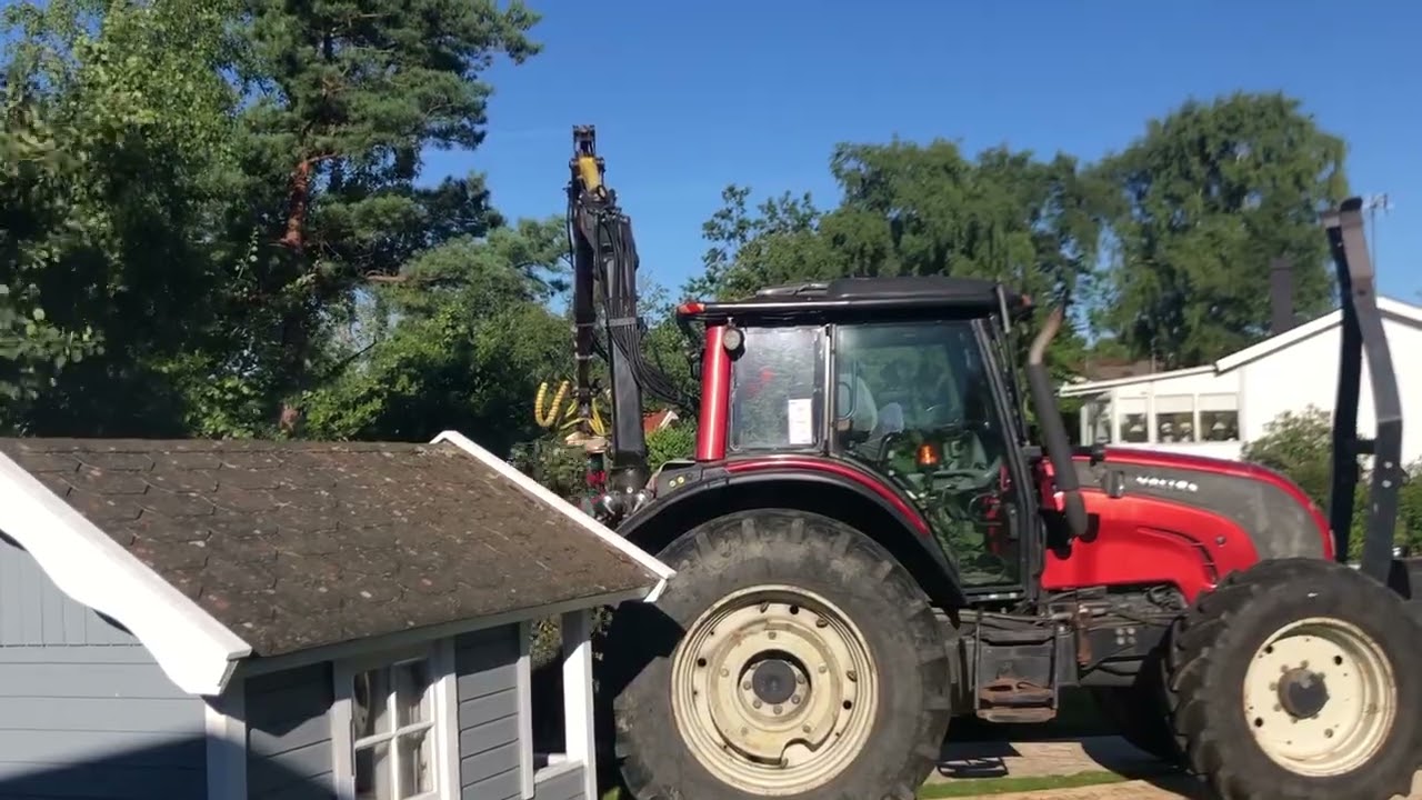 Tree Removal with Jak 220 TC Tree Shear