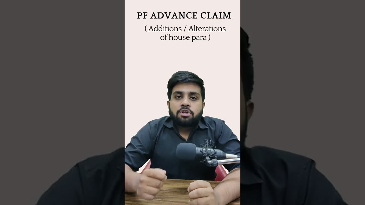 additions / alterations of house advance claim in PF ✅ #pf #epf #epfo #houseloan #housealterations