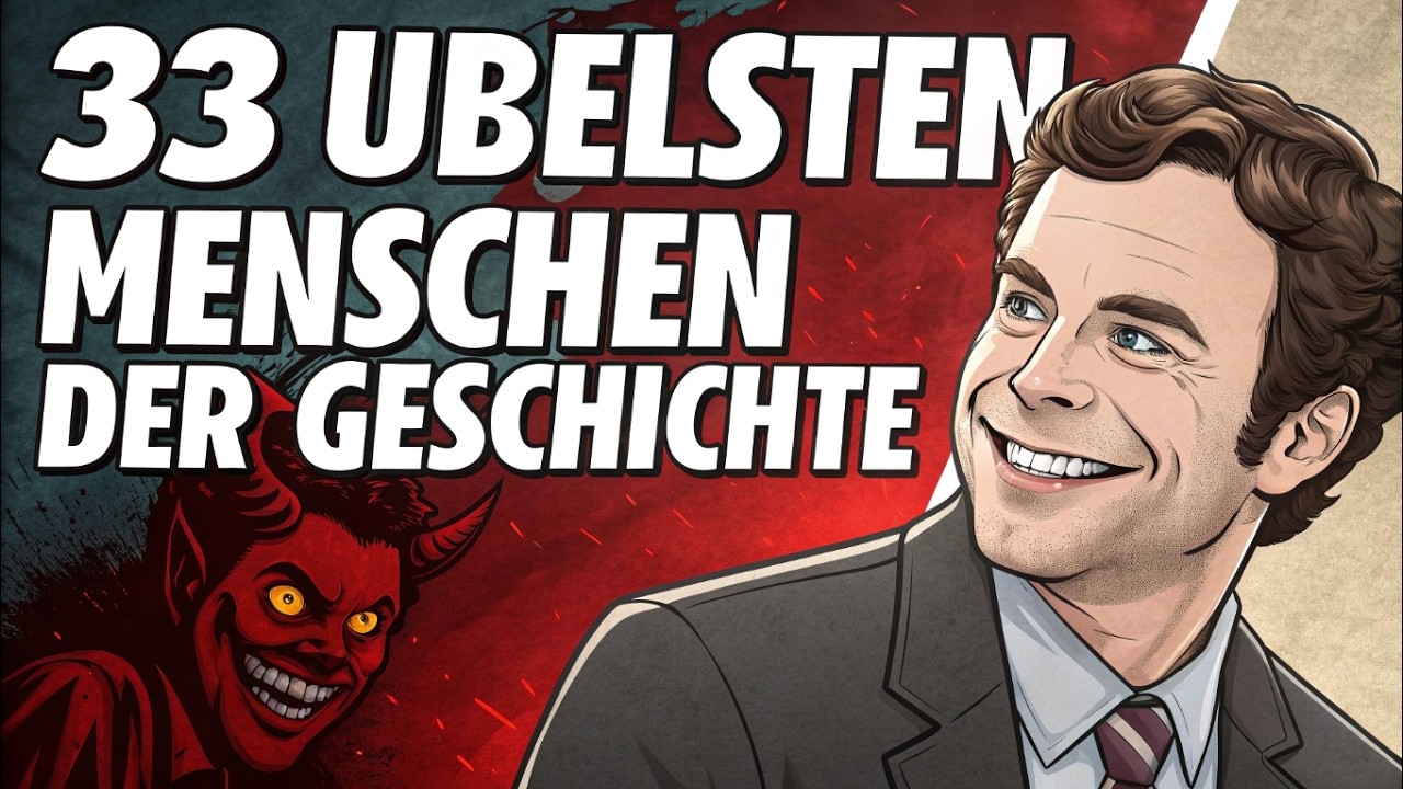 33 schrecklichsten Menschen der Geschichte