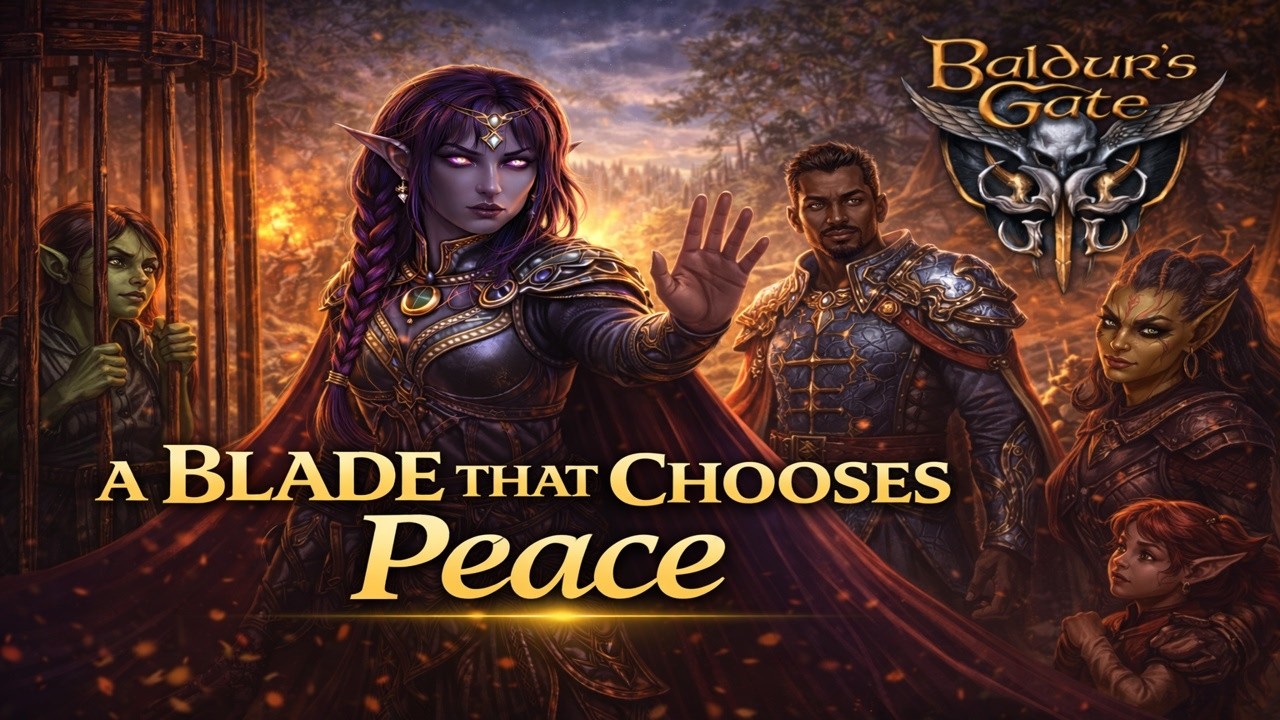 A Blade That Chooses Peace | Baldur’s Gate 3 Playthrough