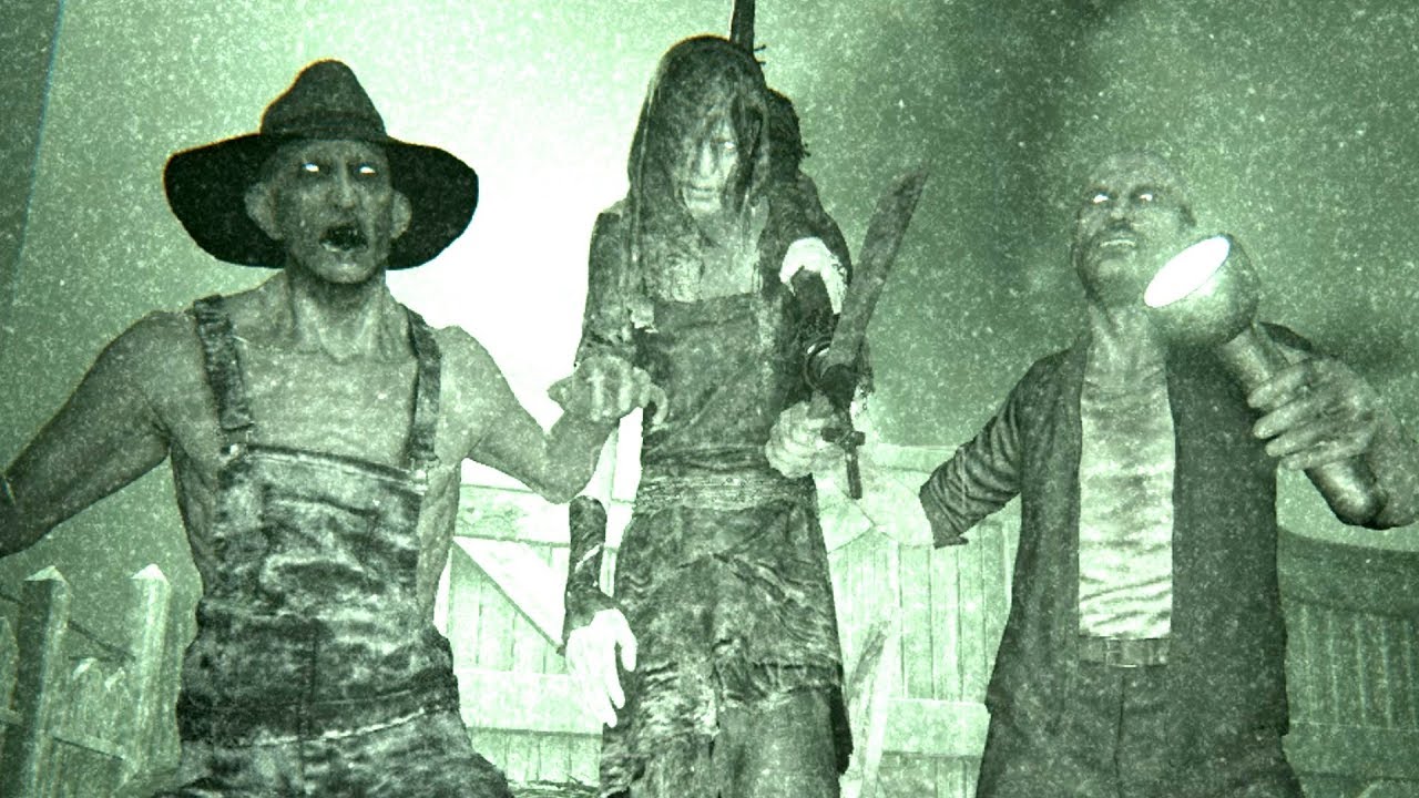 Outlast 2 - How hard would it be if the Villagers are with Marta? (Cart Scene)