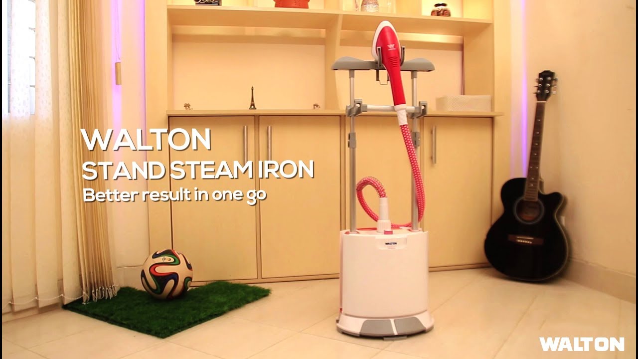 WALTON Stand Steam Iron Video Tutorial