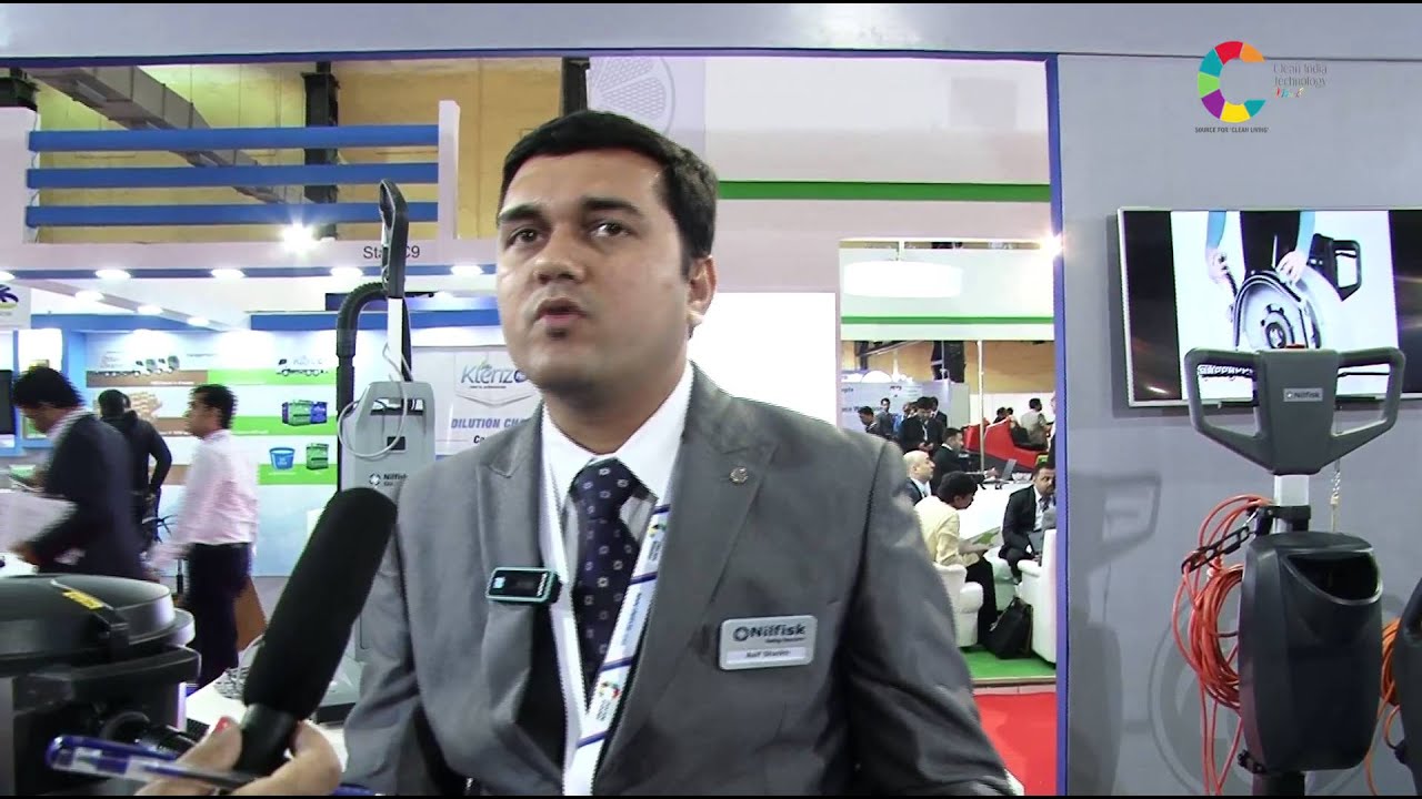 Clean India Technology Week: Nilfisk launched a mini auto scrubber SC100