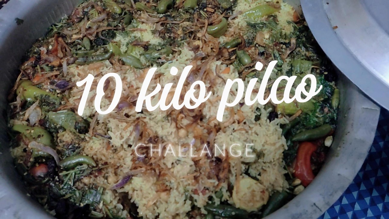 10 Kilo Chana Pulao Bana Diya 😲 | Yeh Kisi Challenge Se Kam Nahi!