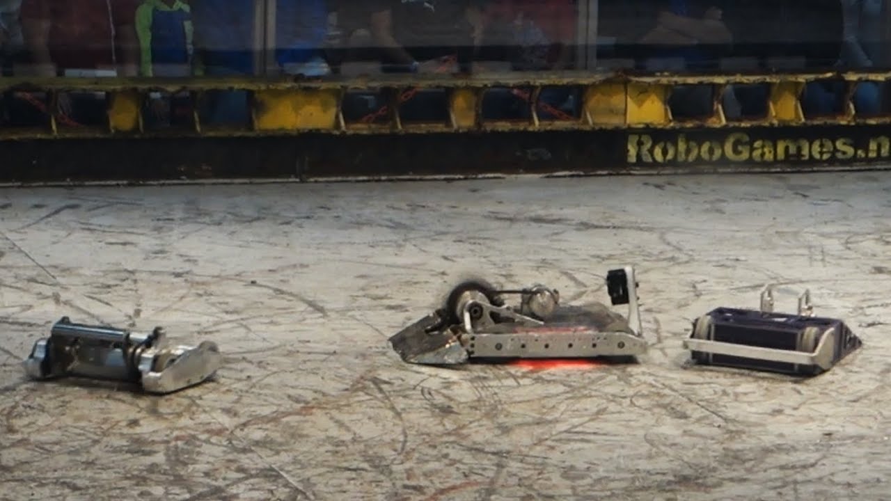 K2 vs. 1st and 2nd Place - RoboGames 2016