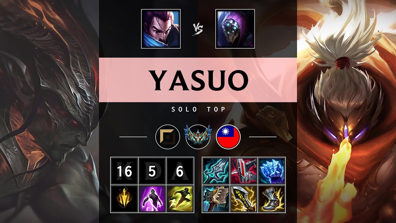 Yasuo Top vs Jax - TW Challenger Patch 25.07