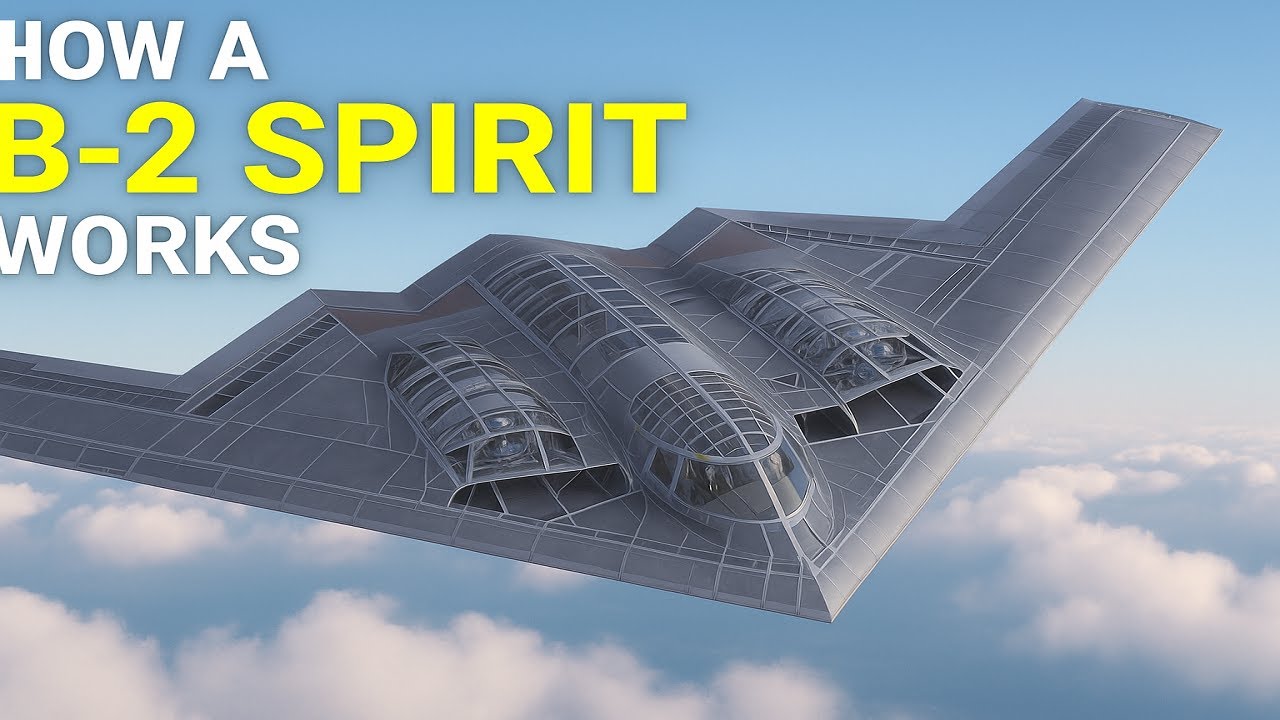 Внутри B2 Spirit — бомбардировщика-невидимки, изменившего современную войну