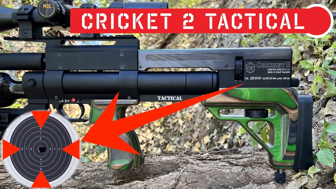 KalibrGun Cricket 2 Tactical ОБЗОР