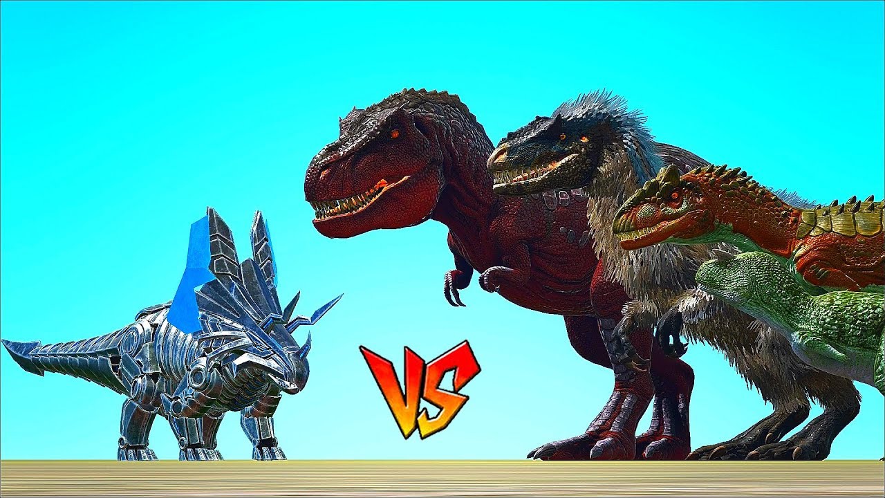 Ark Survival - TEK TRIKE vs CARNO/ALLO/YUTY/TREX and more  [Ep.176]