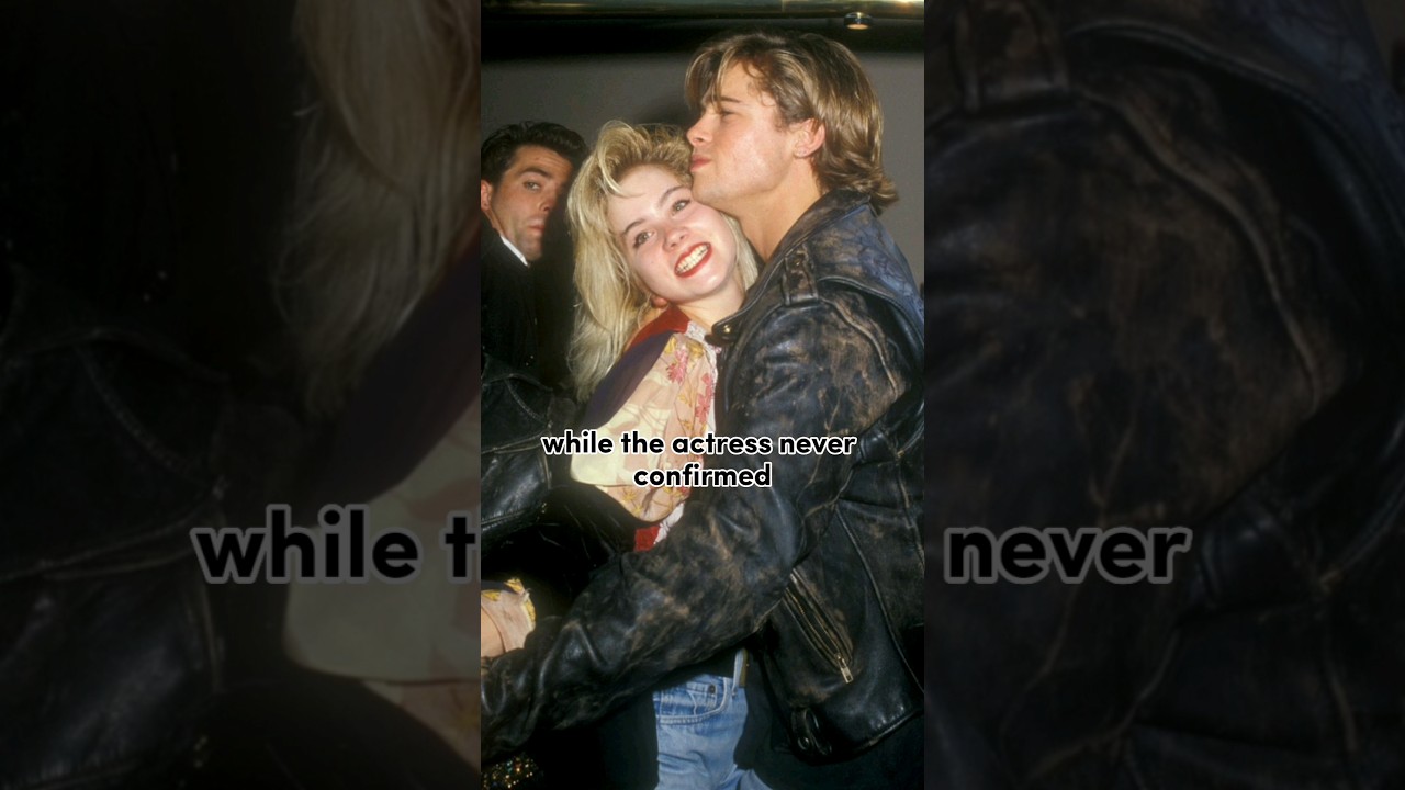 Christina Applegate and Brad Pitt was dating before #bradpitt #shorts