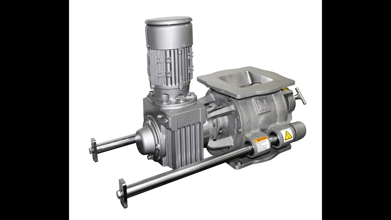 Cleaning a Prater Quick Clean BAV Rotary Airlock Valve