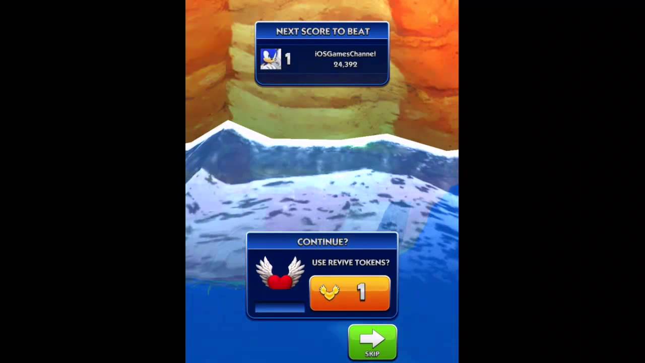Sonic Dash for iOS Gameplay