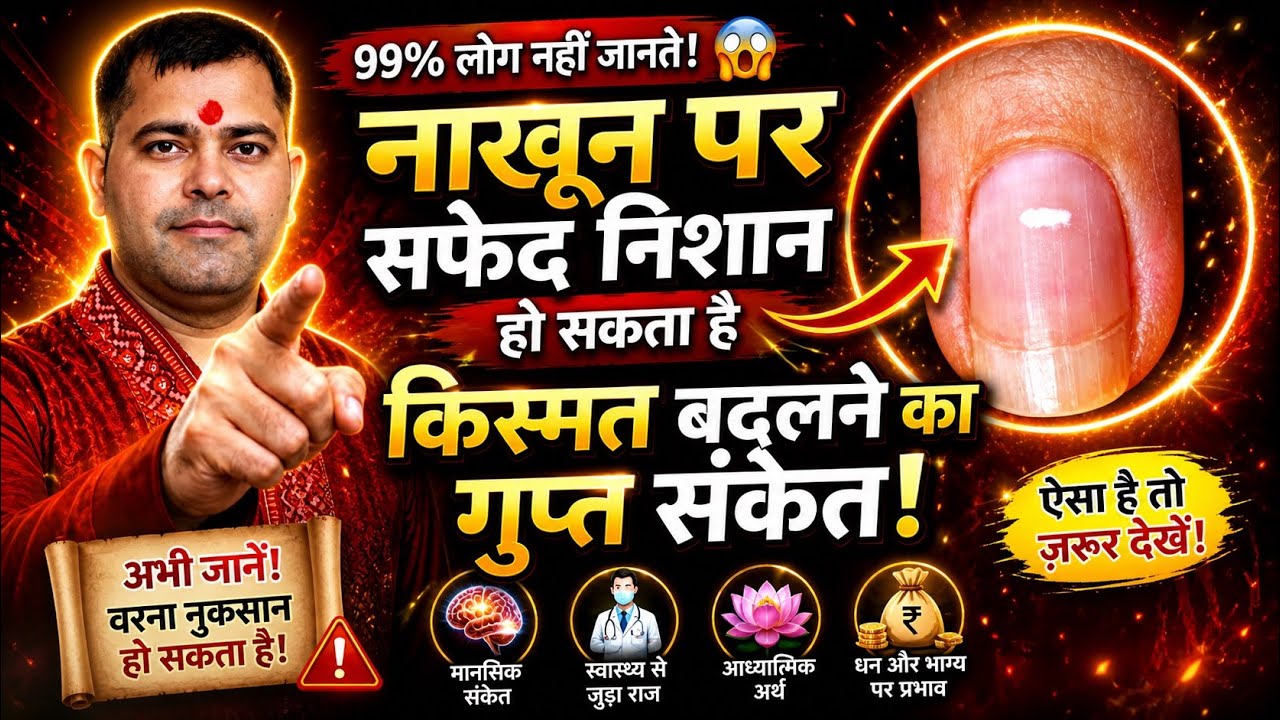 Nakhun Par Safed Nishan Ka Matlab | Nakhun Par Nishan | Nakhun Par White Nishan Ka Matlab | #nakhun