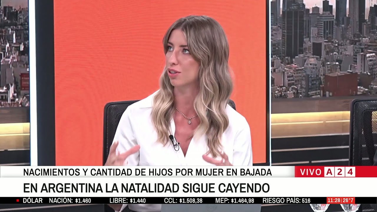 📢 LA NATALIDAD EN  LA ARGENTINA SIGUE CAYENDO