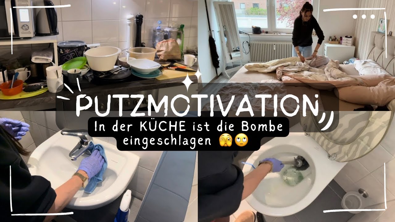 CLEAN WITH ME 💪🏼🫧🧽 Euer PUTZTEUFEL ist zurück 😃 | Putzmotivation | Ehrliche Worte | Vlog | Aufräumen