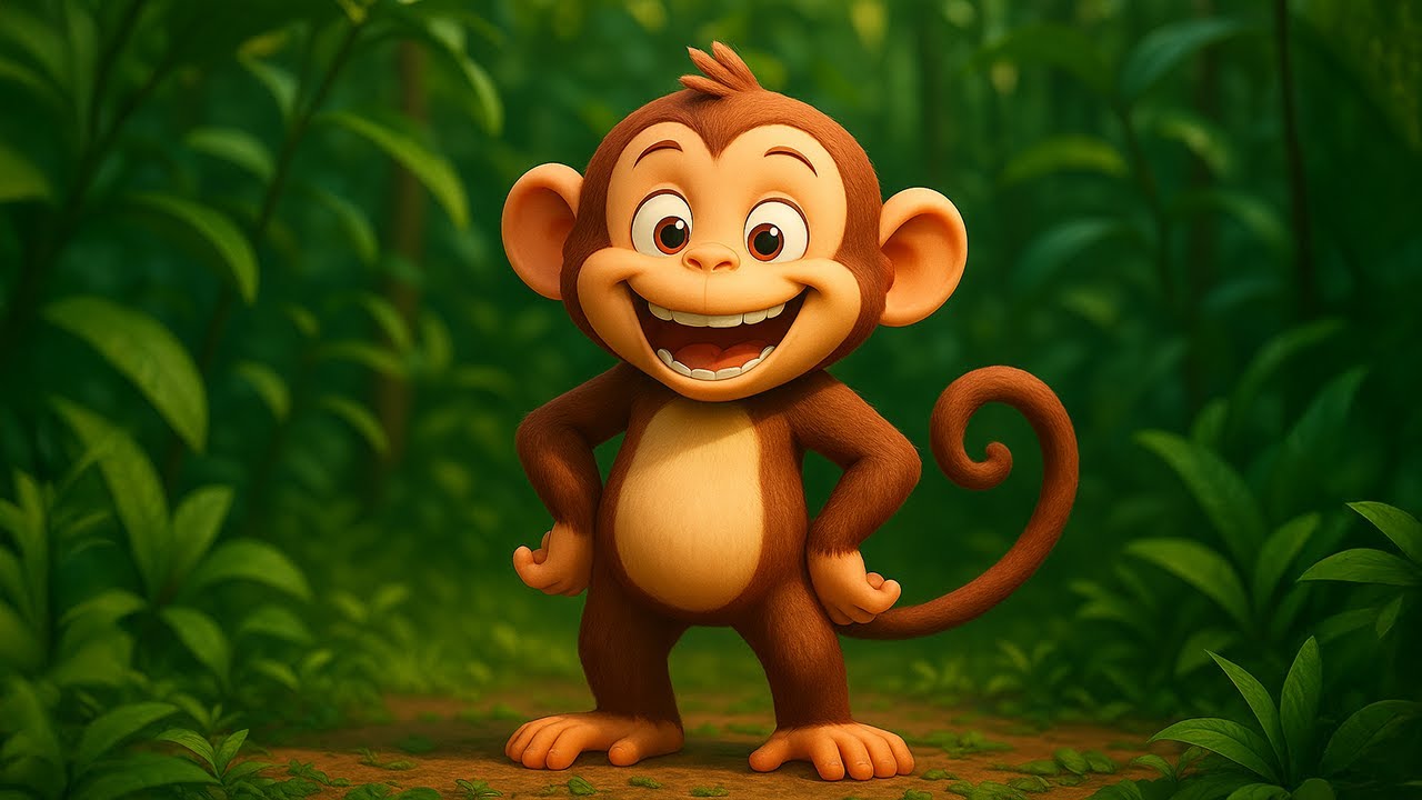 Majom dal 🐵🍌 | Vidám gyerekdal a majmokról