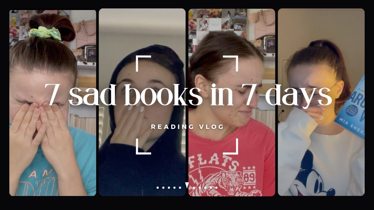reading 7 sad books in 7 days *why am i crying on the internet*
