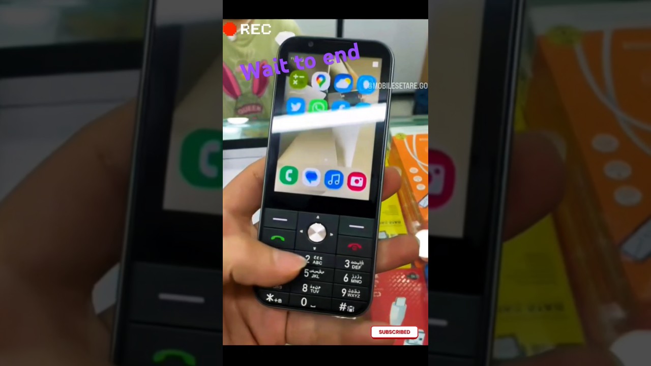 Keypad + tuch Mobile Mini phone 📱 📲 ☎️ Best of viral video #shorts