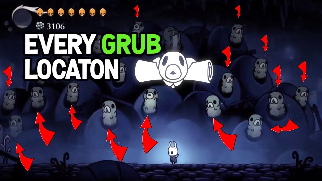 Hollow Knight &mdash; как быстро найти всех личинок с помощью карты коллекционеров