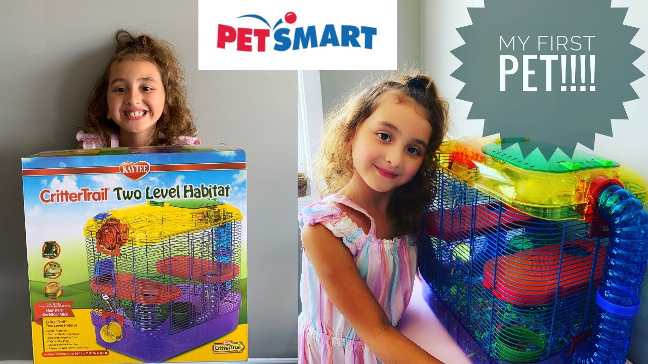 Layla goes to Petsmart and gets her first pet ever!!!!